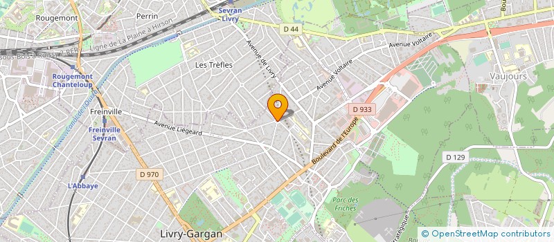 localisation de l'entreprise LA DAME DE SEVIGNE à LIVRY-GARGAN