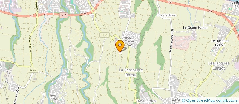 localisation de l'entreprise LA DAME DES BOIS à SAINTE-MARIE
