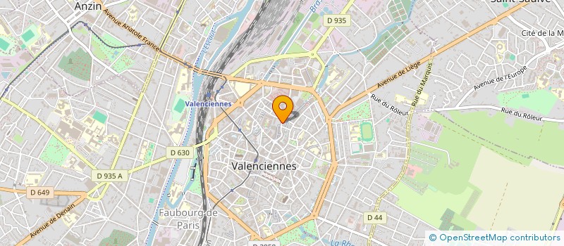 localisation de l'entreprise LA DAME DU LAC  VALENCIENNES