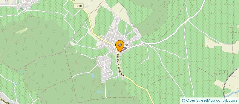 localisation de l'entreprise LA DAME DU LAC  CRAMANT