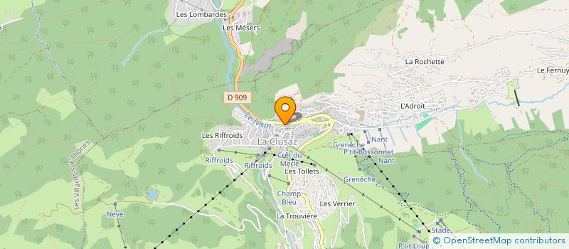 localisation de l'entreprise LA DAMIENNE à LA CLUSAZ