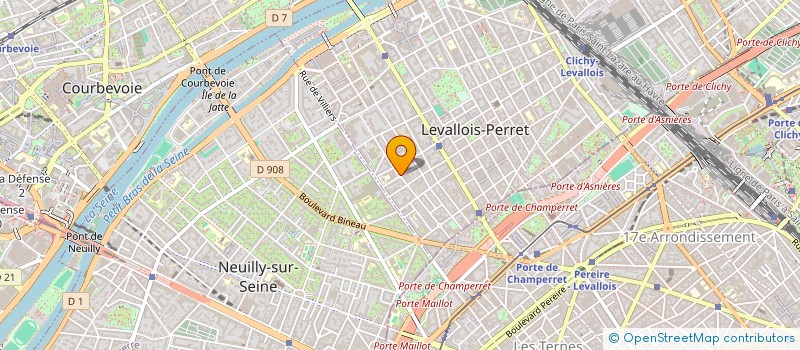 localisation de l'entreprise LA DANCIE CAPITAL à LEVALLOIS-PERRET