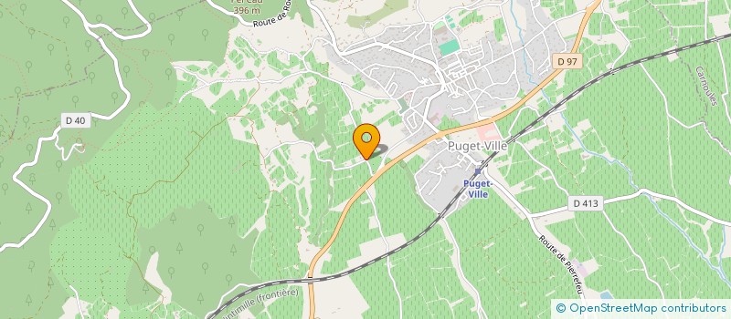 localisation de l'entreprise LA DANSE DE MODENA  PUGET-VILLE