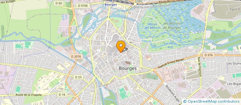 localisation de l'entreprise LA DANSE DES HIRONDELLES à BOURGES