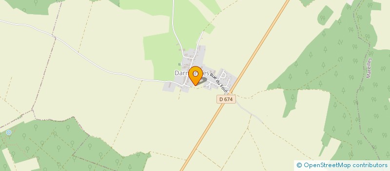 localisation de l'entreprise LA DARMANNOISE à DARMANNES