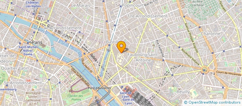 localisation de l'entreprise LA DARMONIEUSE  PARIS