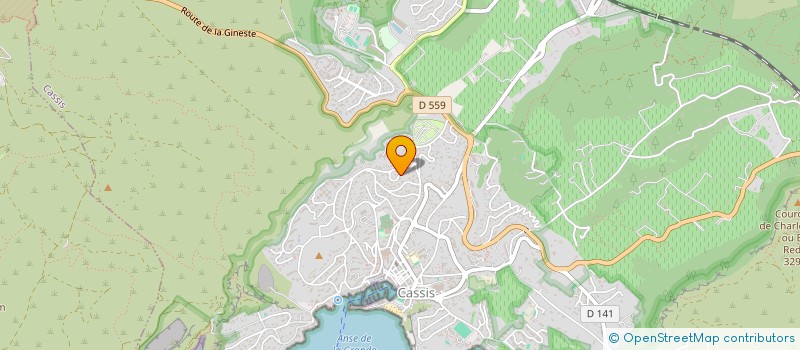 localisation de l'entreprise LA DAROVE à CASSIS