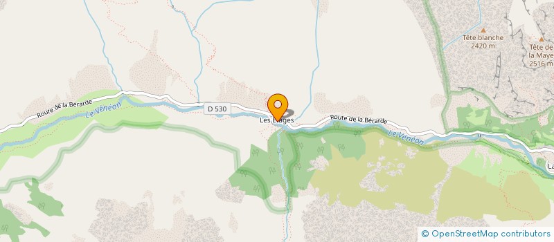 localisation de l'entreprise LA DATCHINA à LES DEUX ALPES