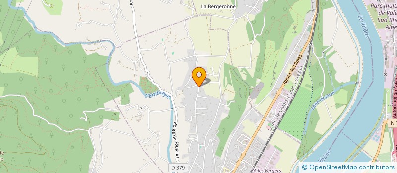 localisation de l'entreprise LA DATCHKA  CHARMES-SUR-RHONE