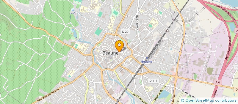 localisation de l'entreprise LA DAUPHINE à POMMARD