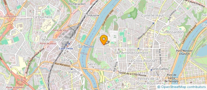 localisation de l'entreprise LA DAUPHINETTE  LYON