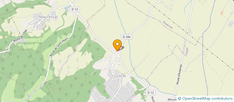 localisation de l'entreprise LA DEBARQUE D'HAUTE RIVE  GRAZAC