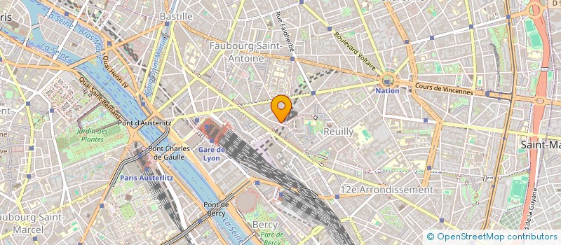 localisation de l'entreprise LA DEBOUVETERIE  PARIS