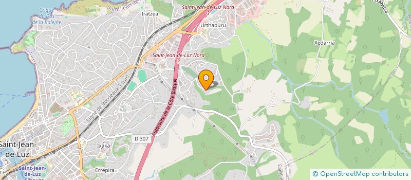 localisation de l'entreprise LA DECADENCE à SAINT-JEAN-DE-LUZ