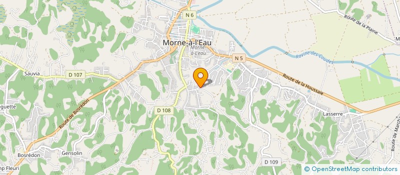 localisation de l'entreprise LA DECLINAISON à MORNE-A-L'EAU