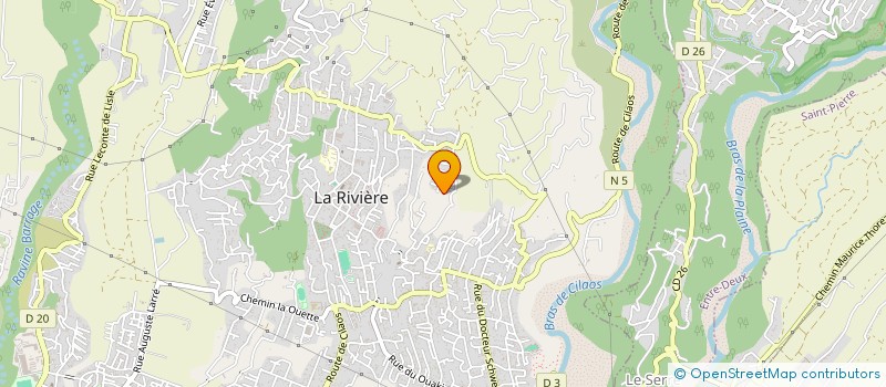 localisation de l'entreprise LA DECOUVERTE  SAINT-LOUIS