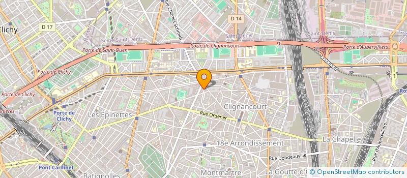 localisation de l'entreprise LA DEESSE  PARIS