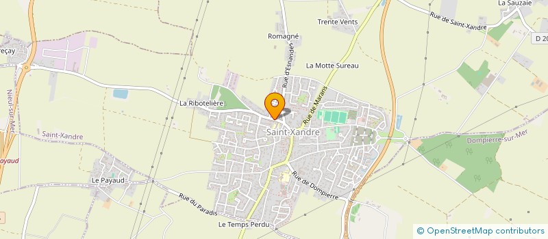 localisation de l'entreprise LA DEFOULADE L'ASSO  SAINT-XANDRE