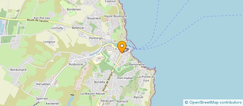 localisation de l'entreprise LA DEGUST  LE PALAIS