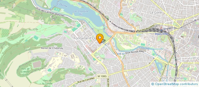localisation de l'entreprise LA DEJEUNERIE à DIJON