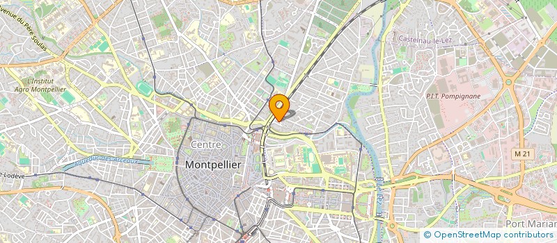 localisation de l'entreprise LA DELICIEUSE à MONTPELLIER