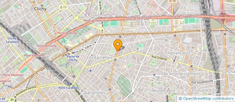 localisation de l'entreprise LA DELICIEUSE  PARIS