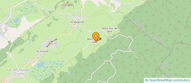 localisation de l'entreprise LA DELORMETTE  LAC-DES-ROUGES-TRUITES