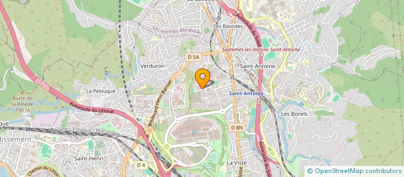 localisation de l'entreprise LA DEMARCHE ASSOCIATIVE à MARSEILLE