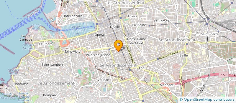 localisation de l'entreprise LA DEMEURE à MARSEILLE