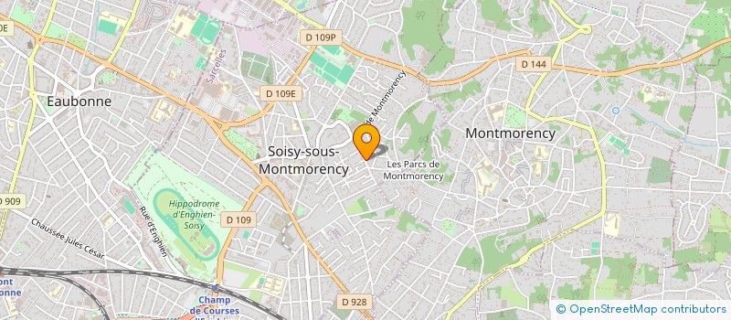 localisation de l'entreprise LA DEMEURE  SOISY-SOUS-MONTMORENCY