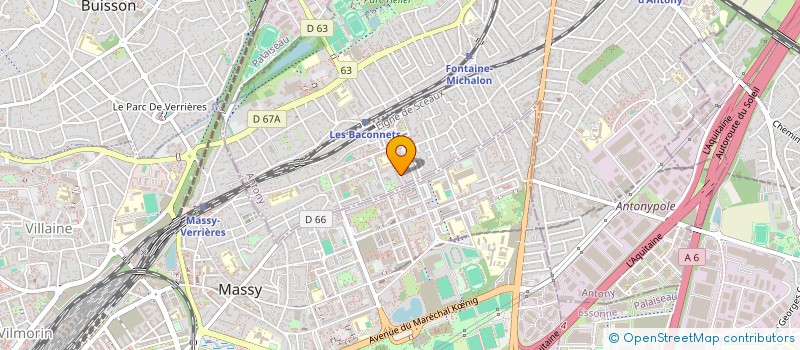 localisation de l'entreprise LA DEMEURE DE PASSY à ANTONY