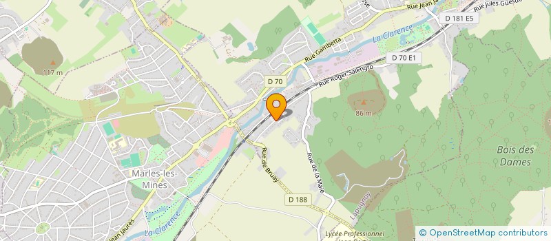 localisation de l'entreprise LA DEMEURE DES HIRONDELLES  LAPUGNOY