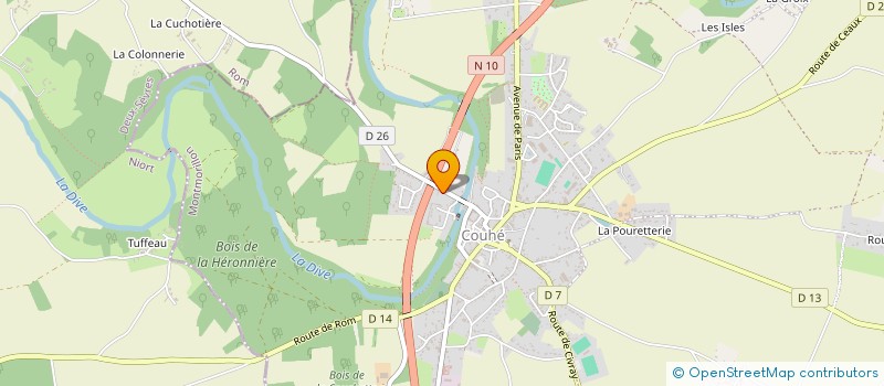 localisation de l'entreprise LA DEMEURE VIGNERONNE à VALENCE-EN-POITOU