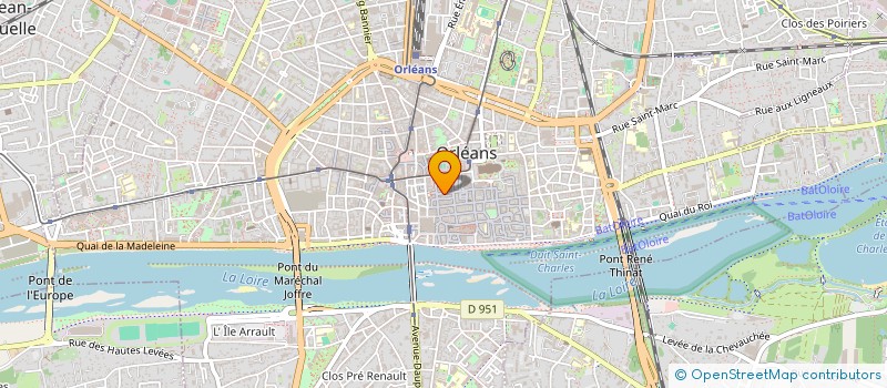 localisation de l'entreprise LA DEMEURE VIRTUOSE  ORLEANS