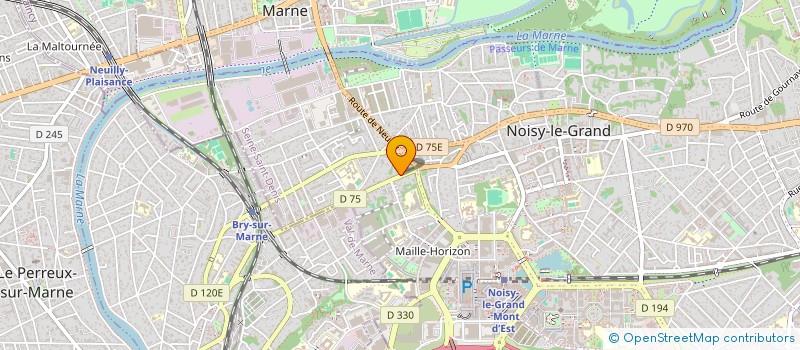localisation de l'entreprise LA DEMI HEURE à NOISY-LE-GRAND