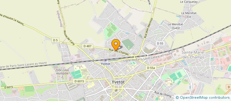 localisation de l'entreprise LA DEMOISELLE à YVETOT