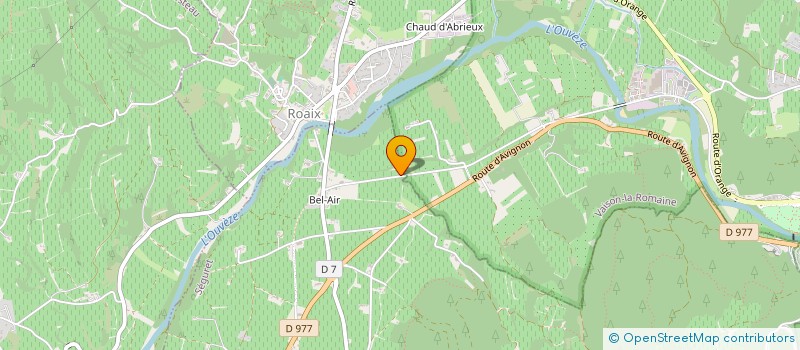 localisation de l'entreprise LA DEMOISELLE DE SAINT VERAN  VAISON-LA-ROMAINE