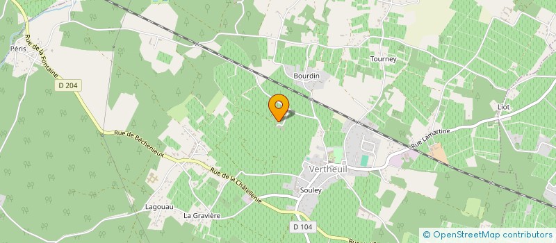 localisation de l'entreprise LA DEMOISELLE DE SOCIANDO MALLET  SAINT-SEURIN-DE-CADOURNE