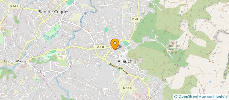 localisation de l'entreprise LA DEMOISELLE PROVENCE à ALLAUCH