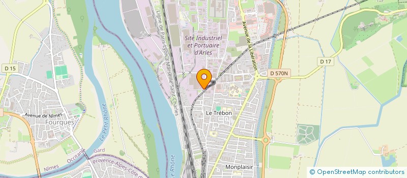 localisation de l'entreprise LA DENIM BUDDHA ATELIER  ARLES