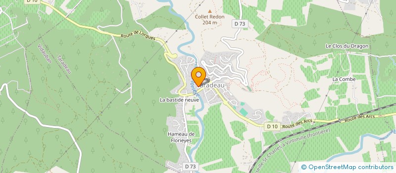 localisation de l'entreprise LA DENOMINATION DE LA SOCIETE EST : ASSISTANCE A MAITRISE D'OEUVRE ERIC TRANCHEVENT  TARADEAU