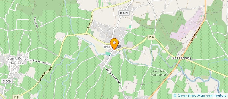 localisation de l'entreprise LA DENT ET REVES  TRESQUES