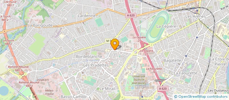 localisation de l'entreprise LA DEPECHE INTERACTIVE  TOULOUSE