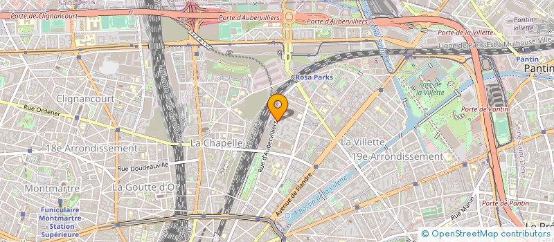 localisation de l'entreprise LA DER  PARIS