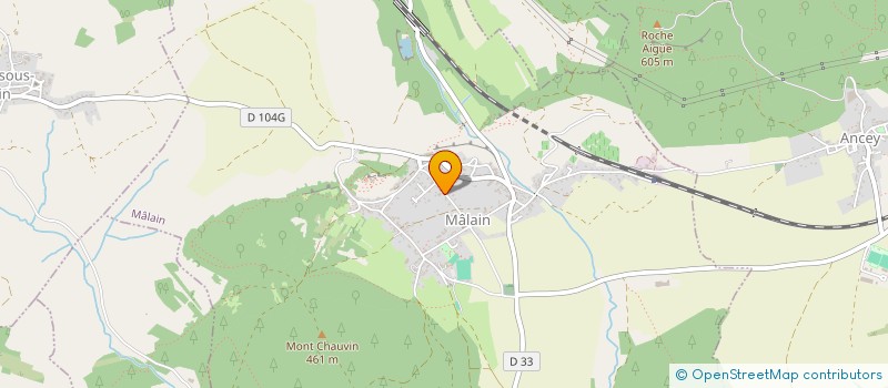 localisation de l'entreprise LA DERIVE  PRALON