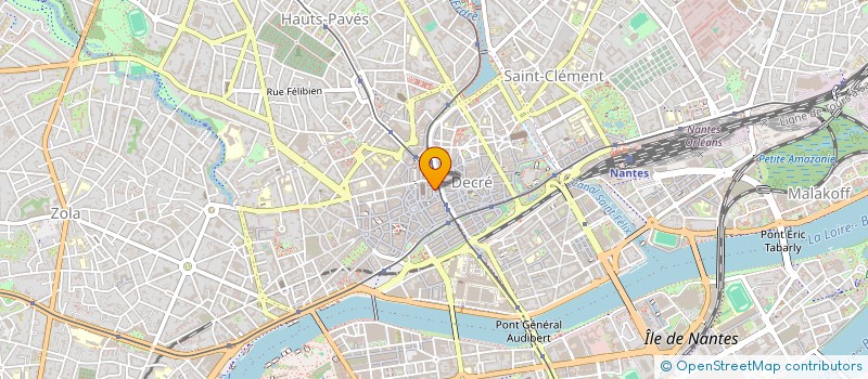 localisation de l'entreprise LA DERNIERE ASSO à NANTES