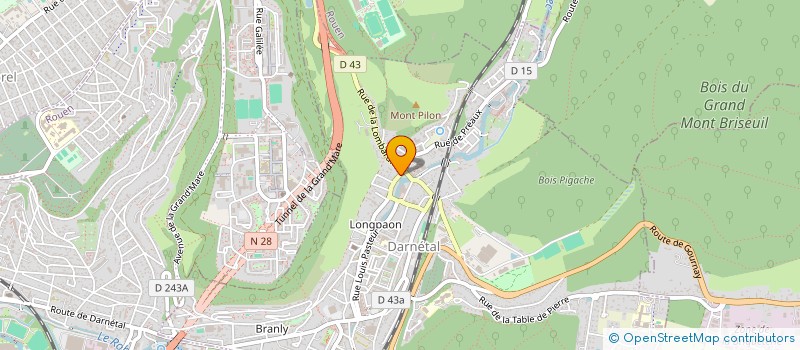 localisation de l'entreprise LA DERNIERE MIETTE  DARNETAL