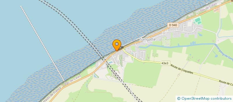 localisation de l'entreprise LA DESCENDERIE  SANGATTE