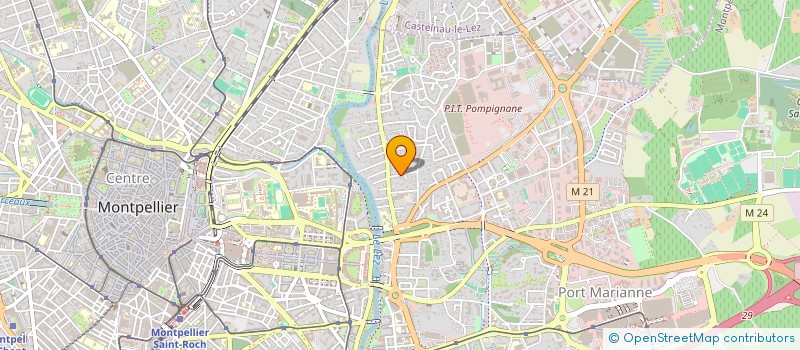 localisation de l'entreprise LA DESENCOMBRERIE à MONTPELLIER