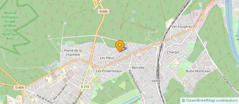 localisation de l'entreprise LA DESIRADE à FONTAINEBLEAU